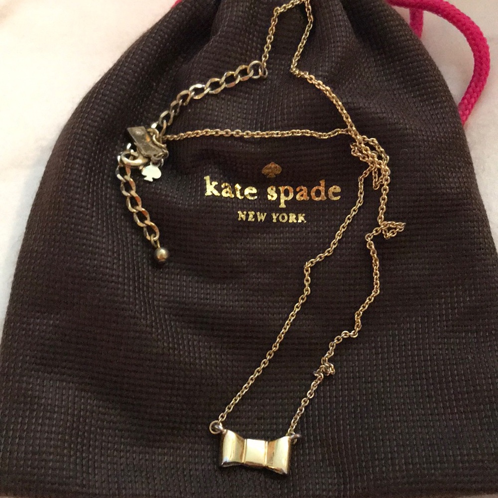 Kate Spade bow necklace